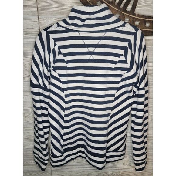 Tommy Hilfiger Womens Striped Pullover Funnelneck Pullover top SZ SMALL PETITE - Picture 5 of 5